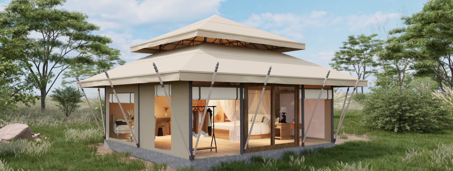 石林户外野奢帐篷